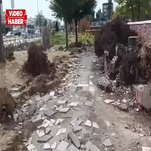 Şanlıurfa’nın göbeğinde kaderine terk edilen park! 3 yıldır hatırlayan yok