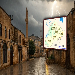 Meteoroloji duyurdu! Şanlıurfa’nın 6 ilçesinde yağmur yağacak
