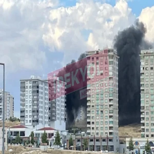 Şanlıurfa’da büyük yangın! Gökyüzünü dumanlar kapladı