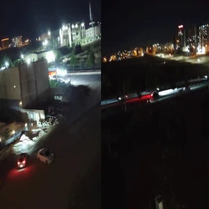 Şanlıurfa’da karanlığa gömülen tehlikeli yol!