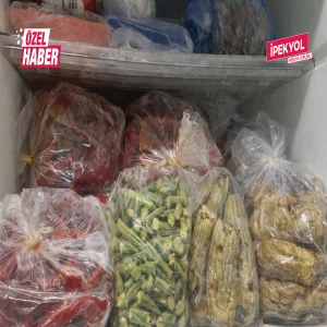 Şanlıurfa’da dondurucu soğukla beraber buzluklar açıldı! Zahirelikler sofralara indi