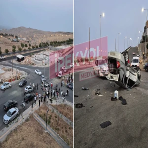 Şanlıurfa'da akşam saatlerinde zincirleme kaza! Çok sayıda yaralı var