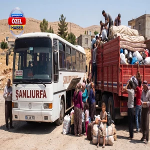 Şanlıurfa’da geçim derdi ‘bayram’ dinlemedi! Acı göç başladı…