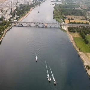 Şanlıurfa’da İstanbul Boğazı’nı aratmayan manzara!