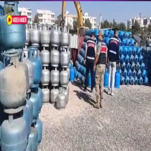 Şanlıurfa’da uygunsuz tüp stoklayıp satanlara baskın!