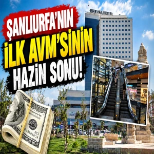 Şanlıurfa’nın ilk AVM’si bakın nasıl yok oldu! 35 milyon dolara yapılmıştı
