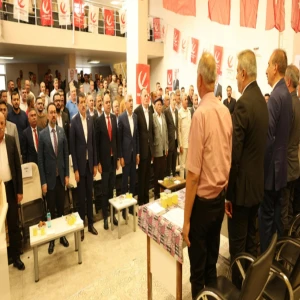 Şanlıurfa’nın ilçesinde partinin yeni yönetimi göreve başladı