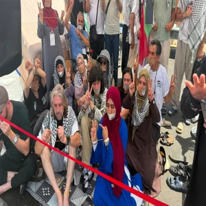 Filistin yolunda sınır engeli! Aktivistler açlık grevine başladı