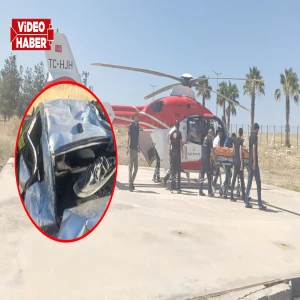 Şırnak’tan Şanlıurfa’ya hayati mücadele! Ambulans helikopter havalandı