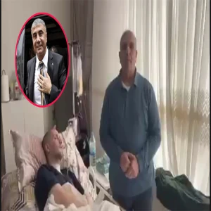 Şanlıurfa'da bir yıldır komada olan polis memuru için destek eli: Sedat Peker...