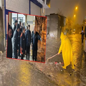 Şanlıurfa’nın ilçesinde sel alarmı: Ekipler geceyi gündüze kattı!