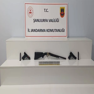 Şanlıurfa’da jandarma silah kaçakçılığına geçit vermedi! 5 gözaltı