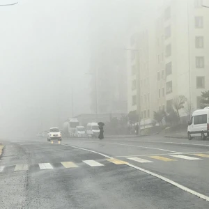 Şanlıurfa'da yoğun sis ve yağmur: Görüş mesafesi azaldı