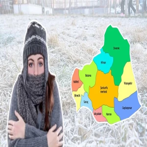 Şanlıurfa bu geceyi zor atlattı! Bu ilçede termometreler şok etti