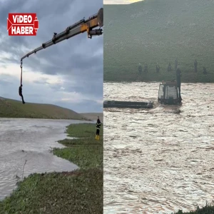 Şanlıurfa'da dere suları arasında can pazarı yaşandı