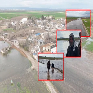 Şanlıurfa'da yağışlar tarlaları göle çevirdi! Çiftçilerin yüreği yandı...