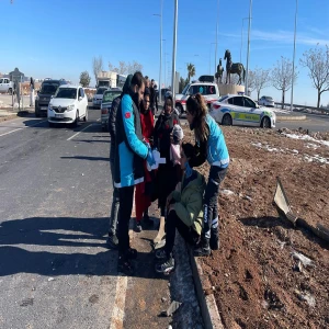 Şanlıurfa’da kavşakta araçlar çarpıştı! 4 yaralı