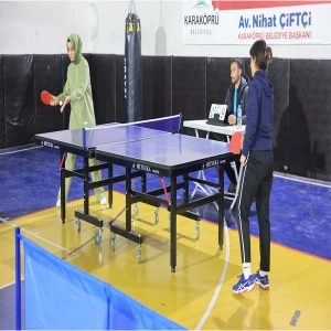 Karaköprü’de turnuva coşkusu: Madalyalar sahiplerini buldu