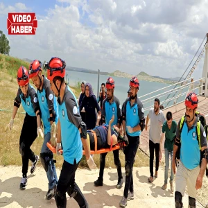Şanlıurfa’da acil müdahale tatbikatı nefes kesti