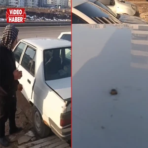 Urfa’da esnafın verilmiş sadakası varmış: Mermi tam baş ucuna saplandı!