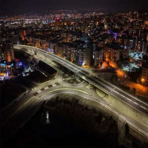 Şanlıurfa geceleri artık çok daha aydınlık: Yeni nesil LED'lerle donatıldı
