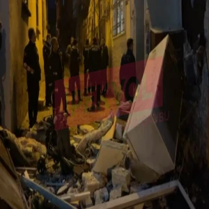 Şanlıurfa'da tüp patlamasının şiddeti kameralarda... Olay yerinden ilk görüntüler