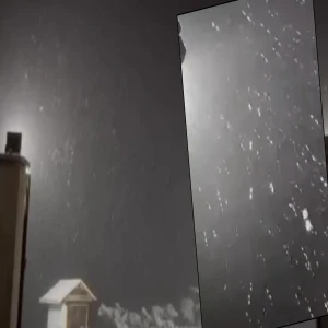 "Aney kalk bir zılgıt çal!" Şanlıurfa'ya ilk kar düştü...