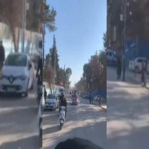 Bayrak sevgisi yasak dinlemedi... Şanlıurfa'nın ilçesinde araçlarla kortej