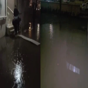 Şanlıurfa'da bir binayı su bastı! Endişeli bekleyiş, yardım çağrısı...