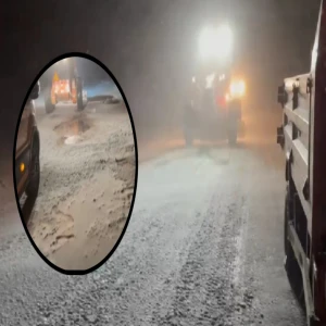 Şanlıurfa'da ulaşıma kar engeli! Araçlar yolda kaldı, ekipler sahada