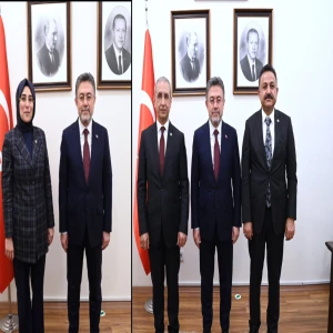 Şanlıurfa'nın vekillerinden Tarım Bakanı'na ziyaret: Görüşmede neler konuşuldu?