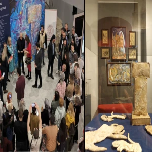 Davet var: 12 ülkeden 35 sanatçının eseri Şanlıurfa'da sergileniyor