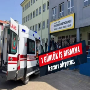 Şanlıurfa'da öğretmenler can derdinde veliler ders!