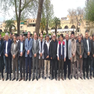 Şanlıurfa'da eller semaya kalktı: Öğretmen ve öğrenciler için gıyabi cenaze namazı