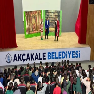 Akçakale'de minikler "Masalların Kalbi" ile buluştu