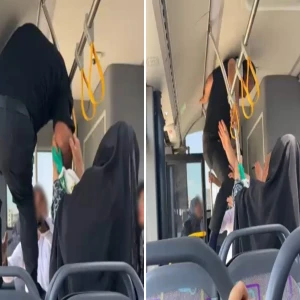 Komşu kentte yaşandı: Otobüste tekmeli kavga