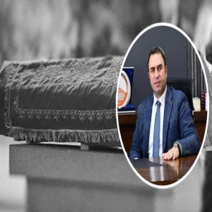 AK Parti İlçe Başkanı Elgün'ün acı günü...