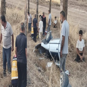 Ceylanpınar’da otomobil takla attı: Ölü ve yaralılar var!