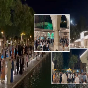 Şanlıurfa'nın kalbinde kandil bereketi: Eller semaya açıldı, ikramlar paylaşıldı...