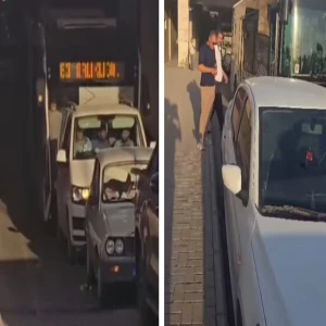 Şanlıurfa trafiğini alt üst eden hata! Dakikalarca beklediler...