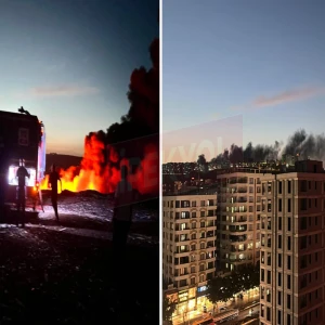 Şanlıurfa'da korkutan yangın! Dumanlar bir çok noktadan görüldü...