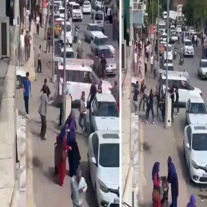 Viranşehir'deki kanlı kavganın görüntüleri ortaya çıktı: Sopalarla saldırdılar!