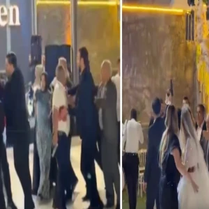 Şanlıurfa'da düğünde korku dolu anlar: Vatandaşlar müdahale etti...