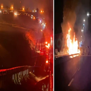 Şanlıurfa yolunda korkunç kaza! Aniden alev aldı...