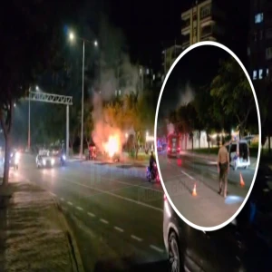 Şanlıurfa'da peş peşe siren sesleri... Trafikte hareketli anlar!