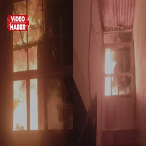 Şanlıurfa'da ev alev alev yandı! İtfaiye seferber oldu