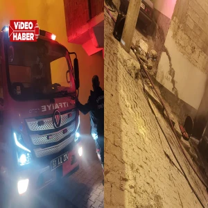 Şanlıurfa'da gece saatlerinde yangın paniği!