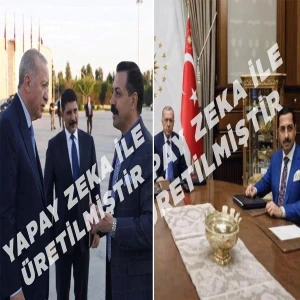 Cumhurbaşkanı Erdoğan’la yapay zekalı fotoğrafını paylaştı! Nüfuz ticaretinden gözaltına alındı