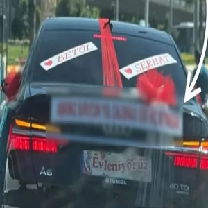 Yol çalışmalara aşka ilham oldu! Şanlıurfa'da olay olan gelin arabası