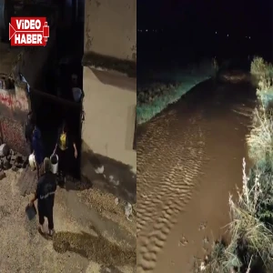 Şanlıurfa’da gece sağanağı vurdu: Evleri su bastı, yollar göle döndü